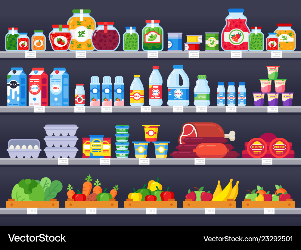 Картинки продуктов в магазине