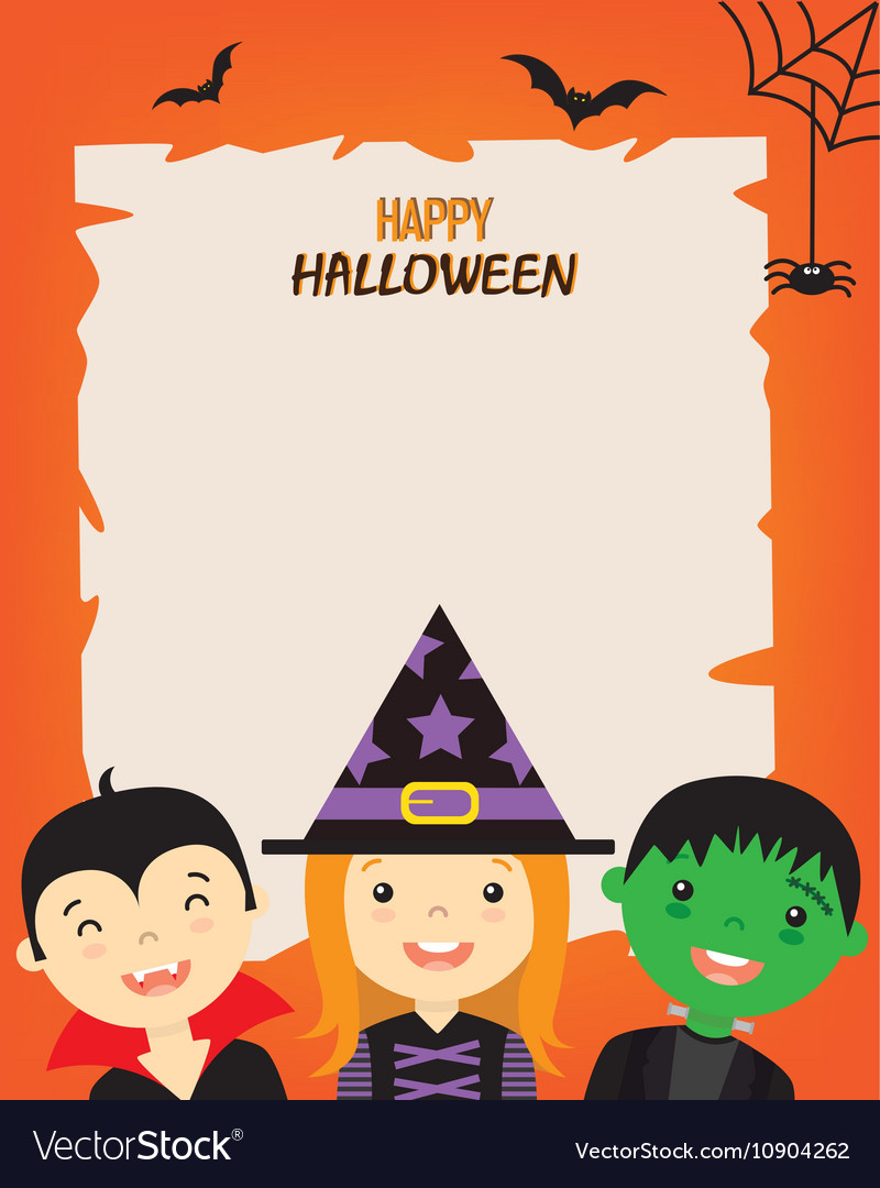 halloween party poster template for kids irosh info halloween party ecards