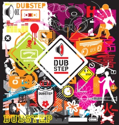 free vector images over 54 000 vectorstock page 6 christmas dubstep gun