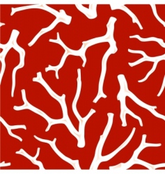 Coral seamless texture vector