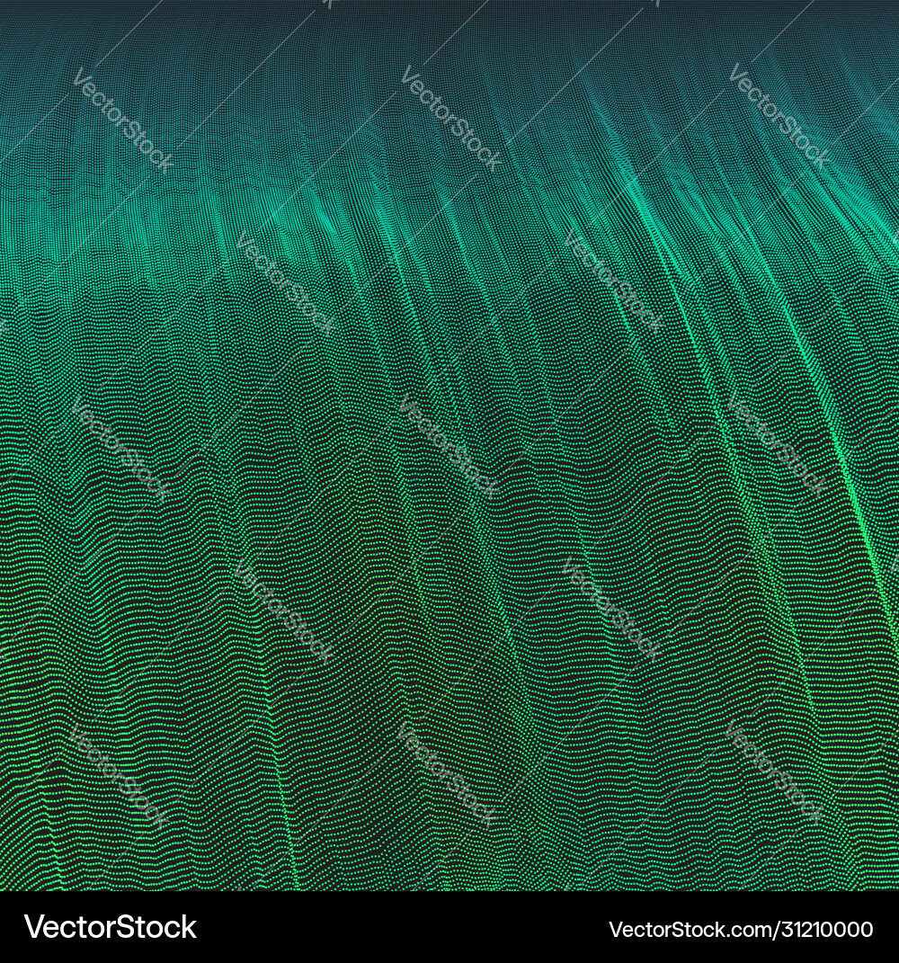 Abstract background technology style 3d network vector image