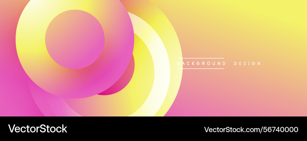 Abstract colorful design features overlapping Abstract colorful design features overlapping vector image