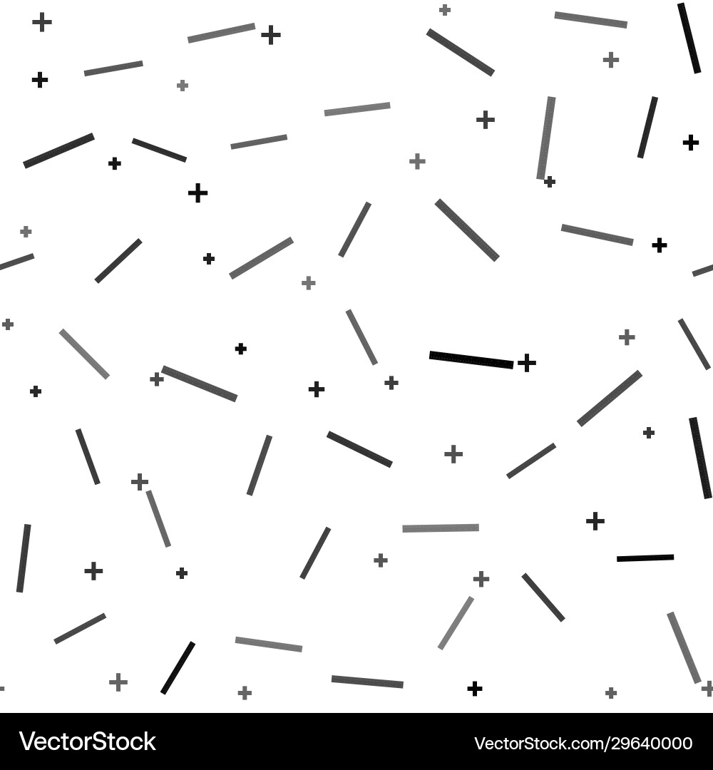 Black ruler icon isolated seamless pattern Black ruler icon isolated seamless pattern vector image