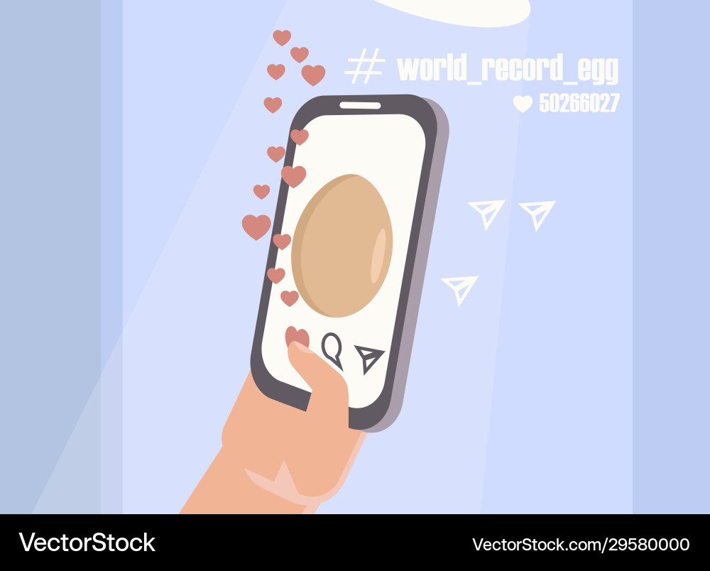 Hand a man pressing like button Hand a man pressing like button Vector Image