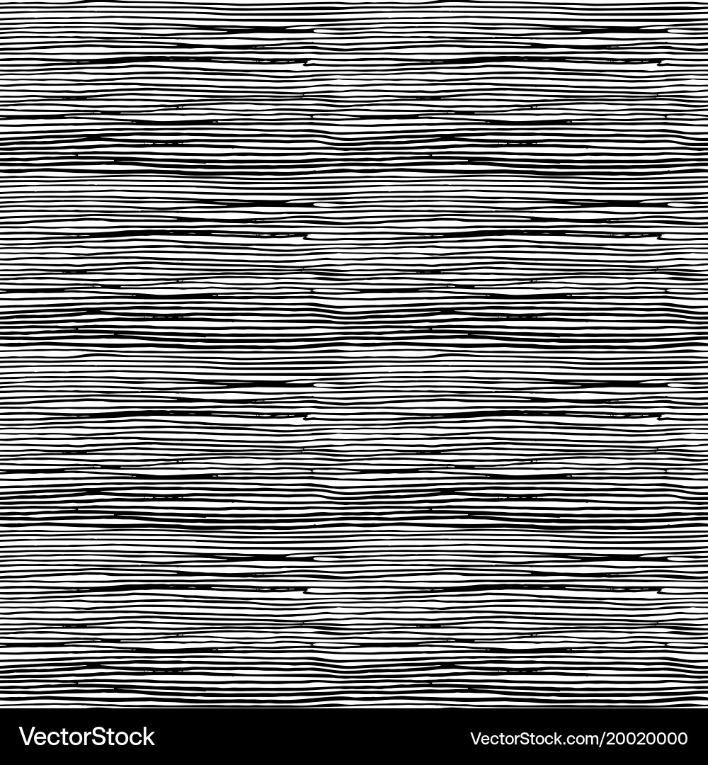 Simple pattern of horizontal hatching grunge vector image