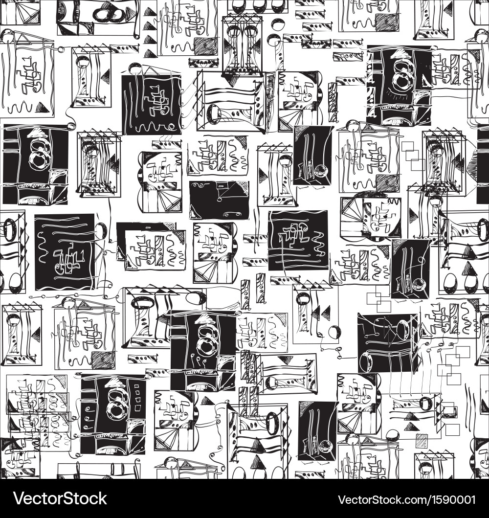 Abstract scheme pattern Vector Image