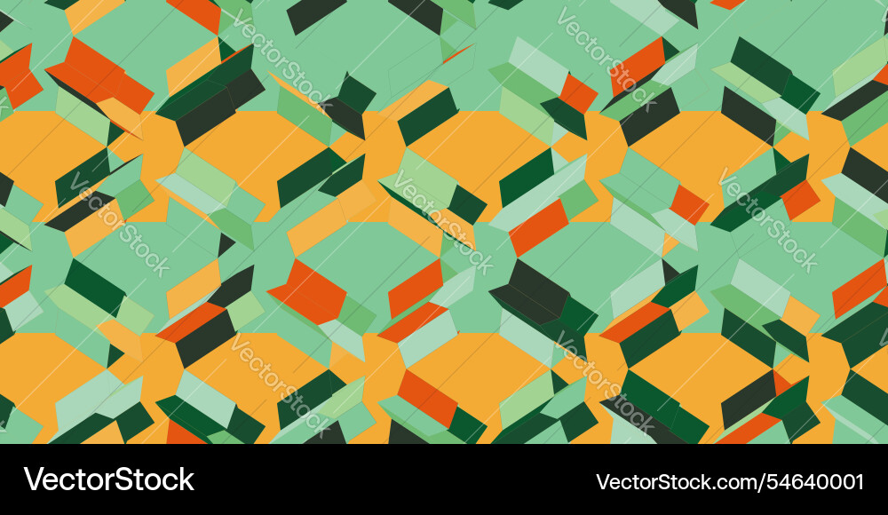 Seamless geometric pattern color print Vector Image