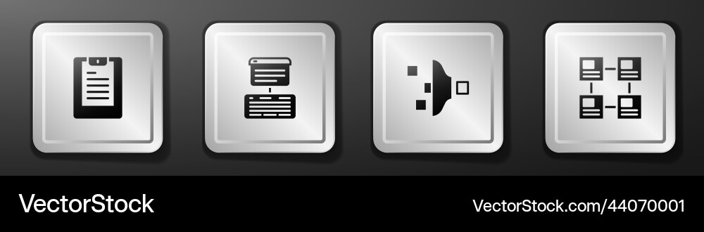 Server-Datenbericht Webhosting-Filter festlegen Server-Datenbericht Webhosting-Filter festlegen vektorbild