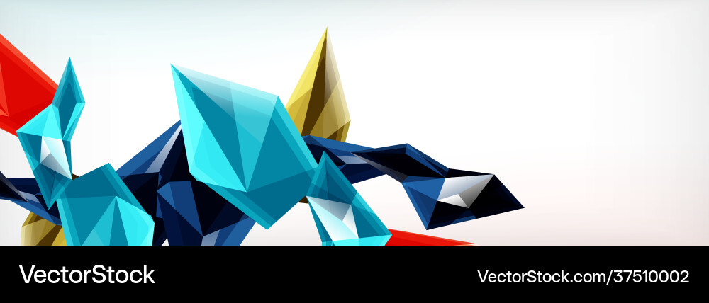 3d triangles and pyramids abstract 3d triangles and pyramids abstract Vector Image
