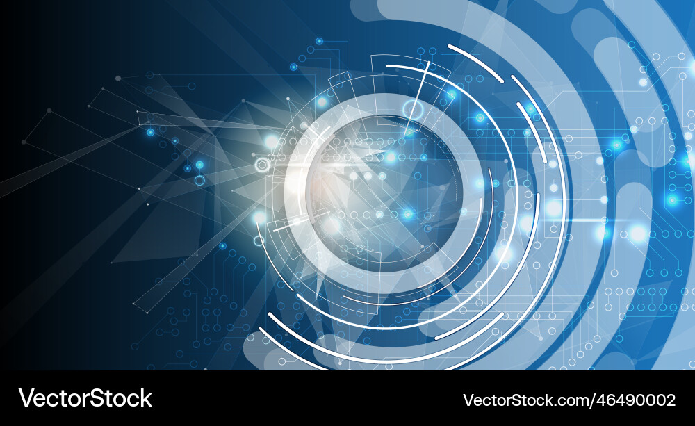 Abstract futuristic fade computer technology Abstract futuristic fade computer technology vector image