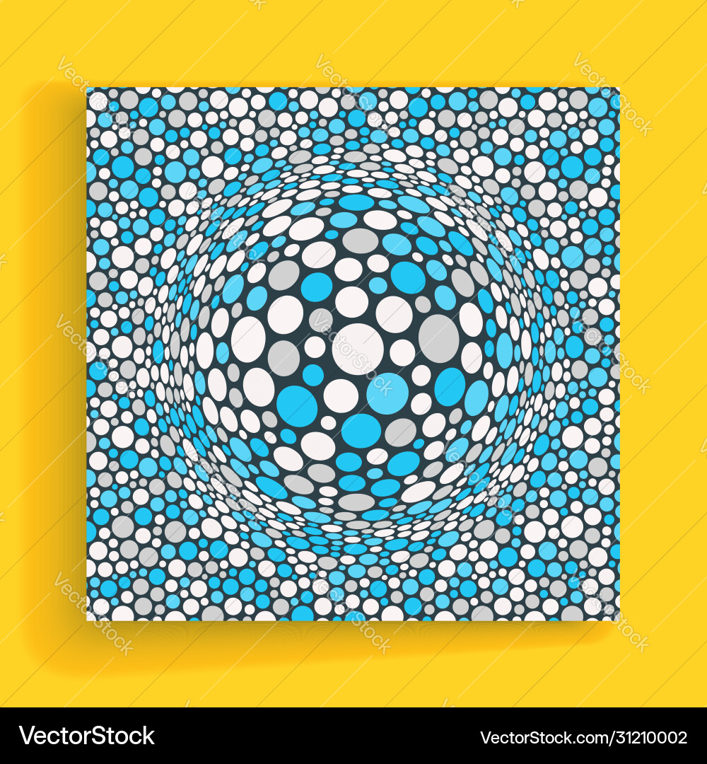 Background with convex hemisphere volumetric 3d Background with convex hemisphere volumetric 3d vector image