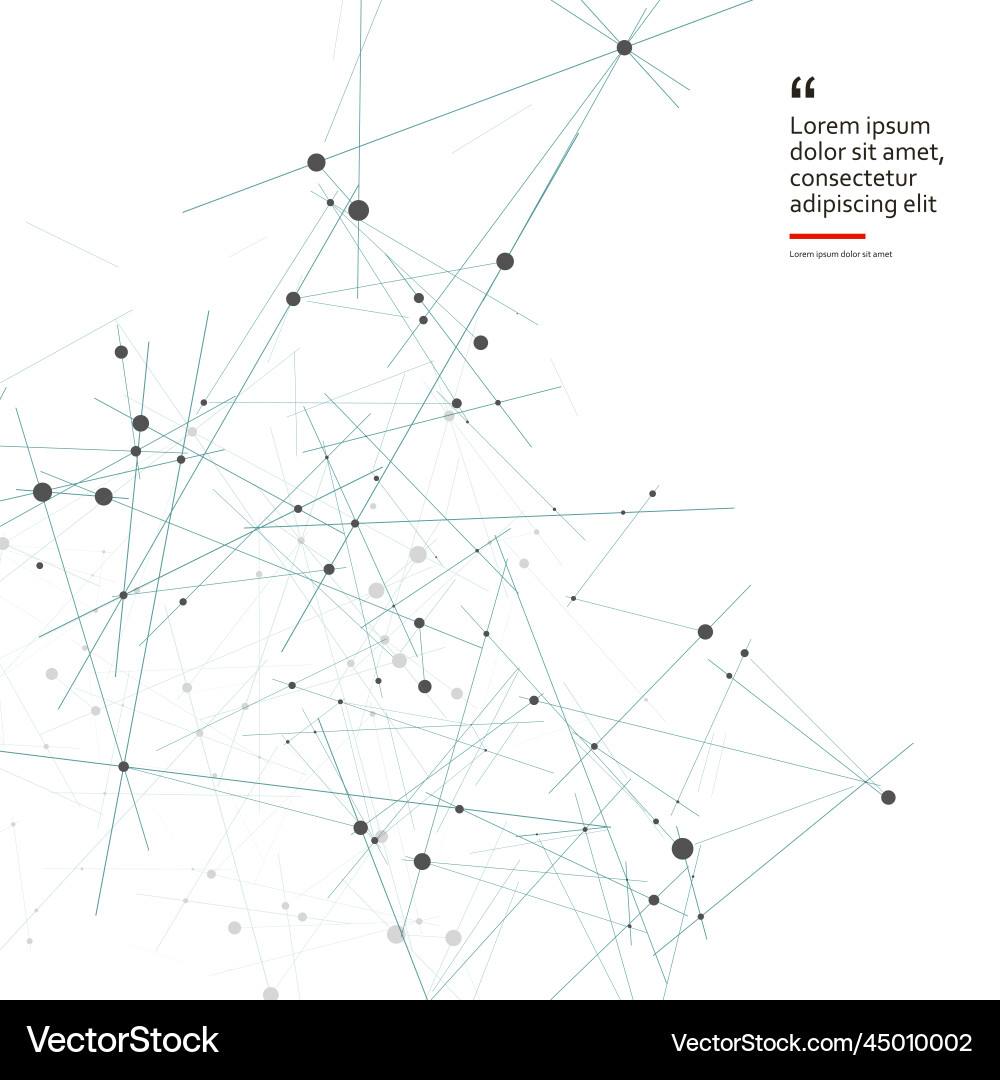 Connections with dots and lines triangles Connections with dots and lines triangles vector image