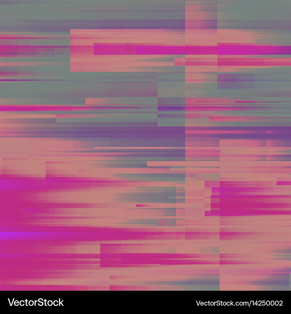 Glitch background digital image data vector image