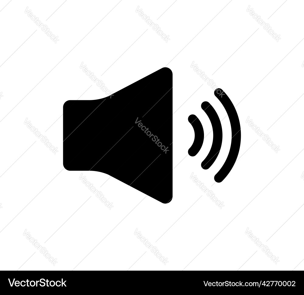 Sound volume and mute icon noise button audio up Sound volume and mute icon noise button audio up vector image