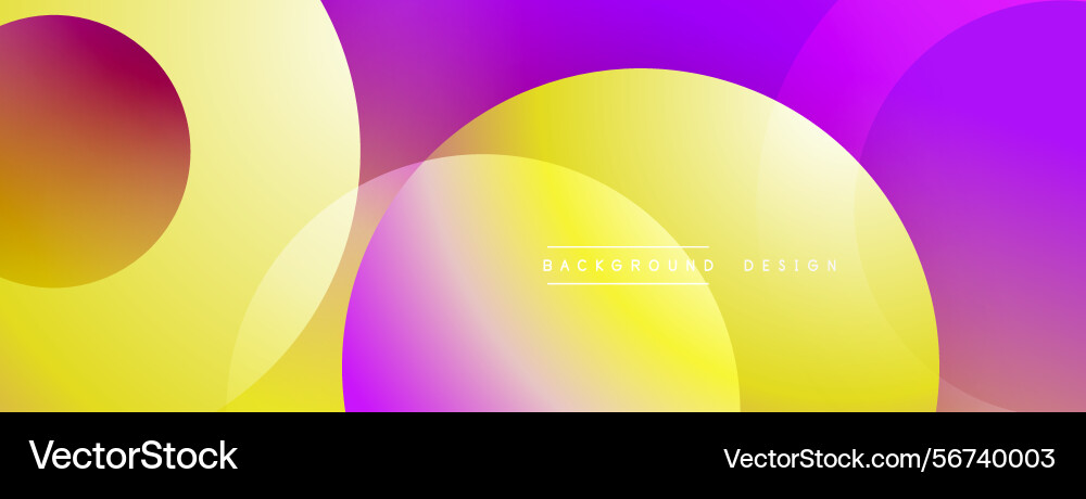 Abstract vibrant shapes overlap creating dynamic Abstract vibrant shapes overlap creating dynamic vector image