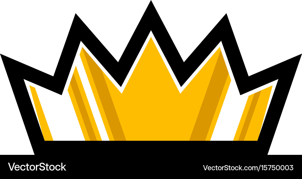 Royal crown icon Royalty Free Vector Image - VectorStock