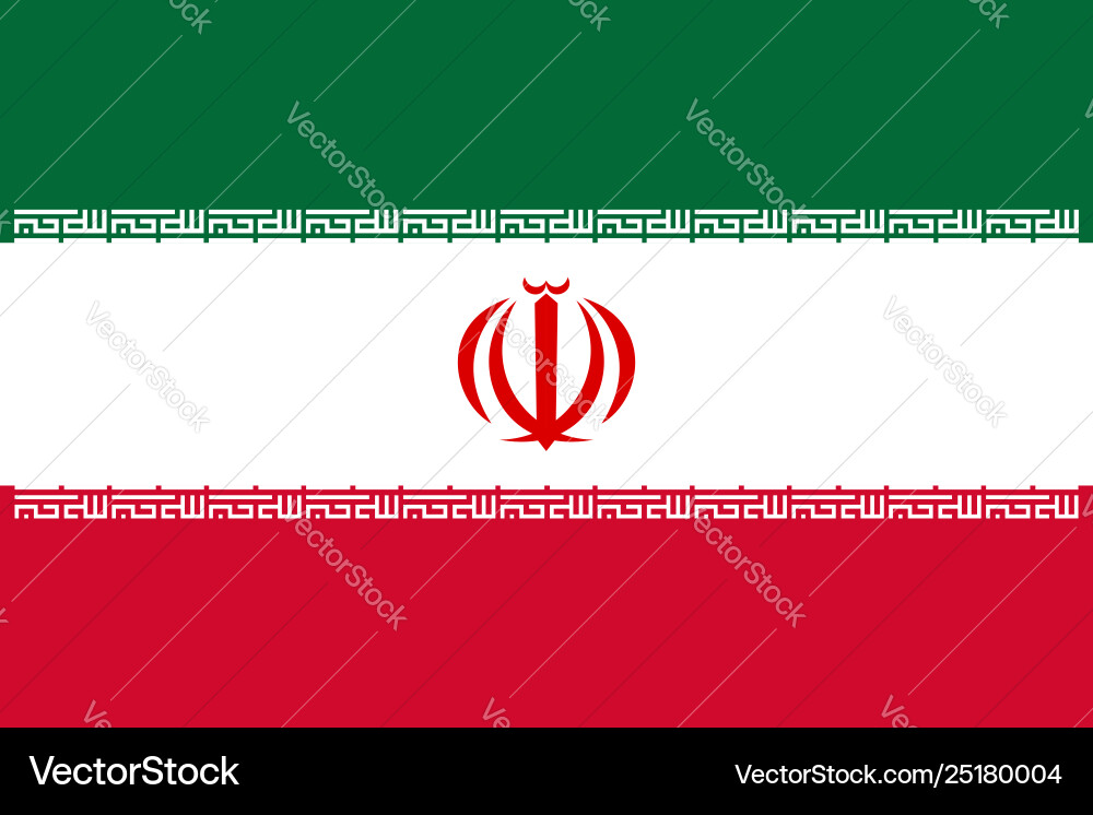 Flag rectangular shape Flag rectangular shape vector image