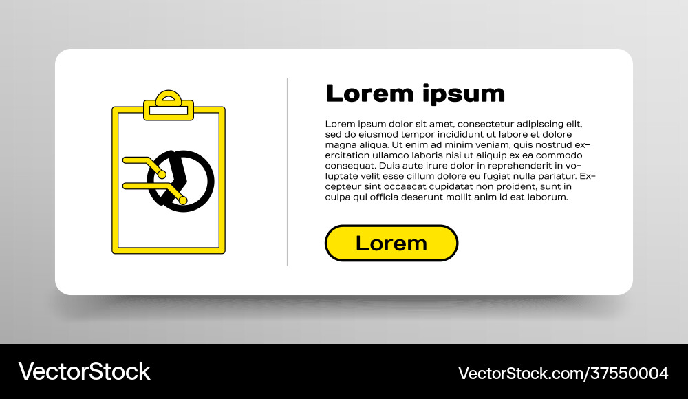 Line clipboard with graph chart icon isolated Line clipboard with graph chart icon isolated vector image