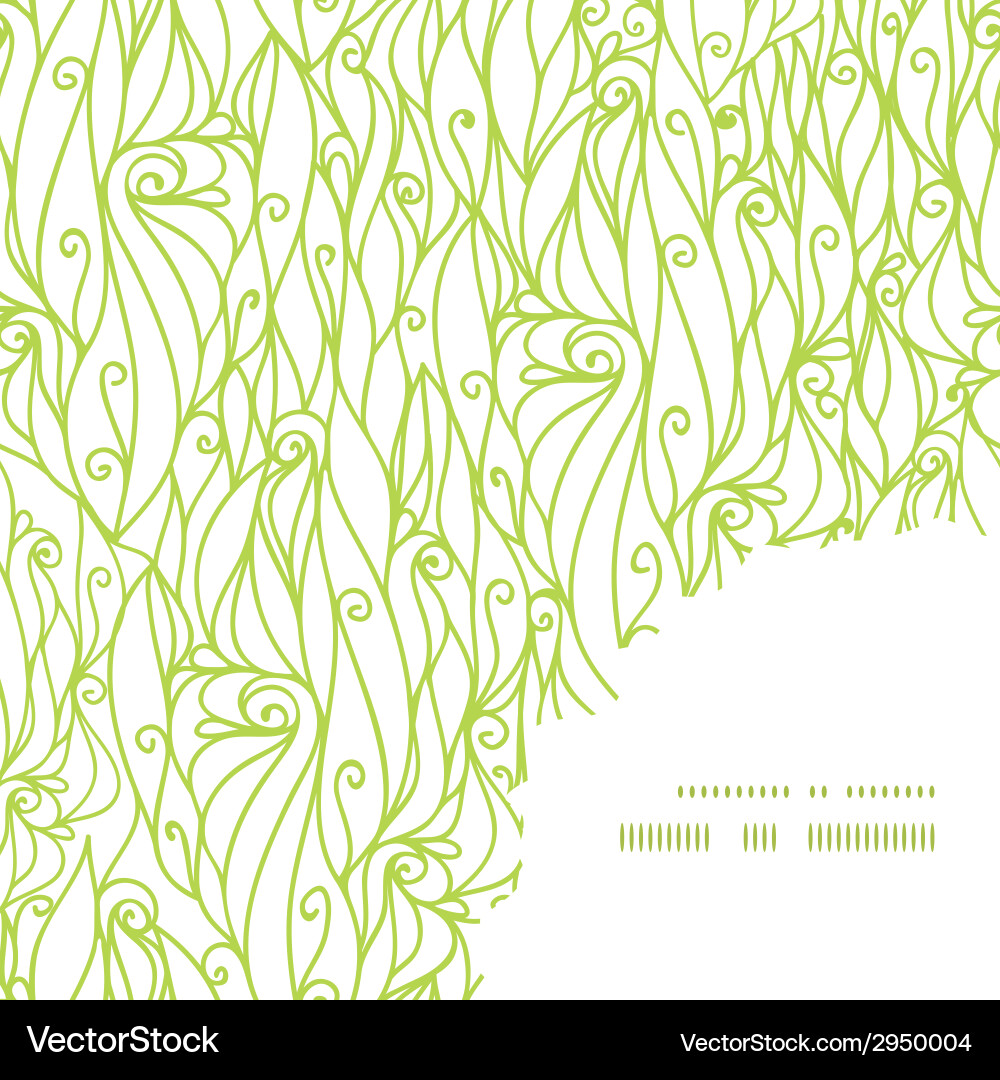 Swirls & Scrolls Muster Vektorbild