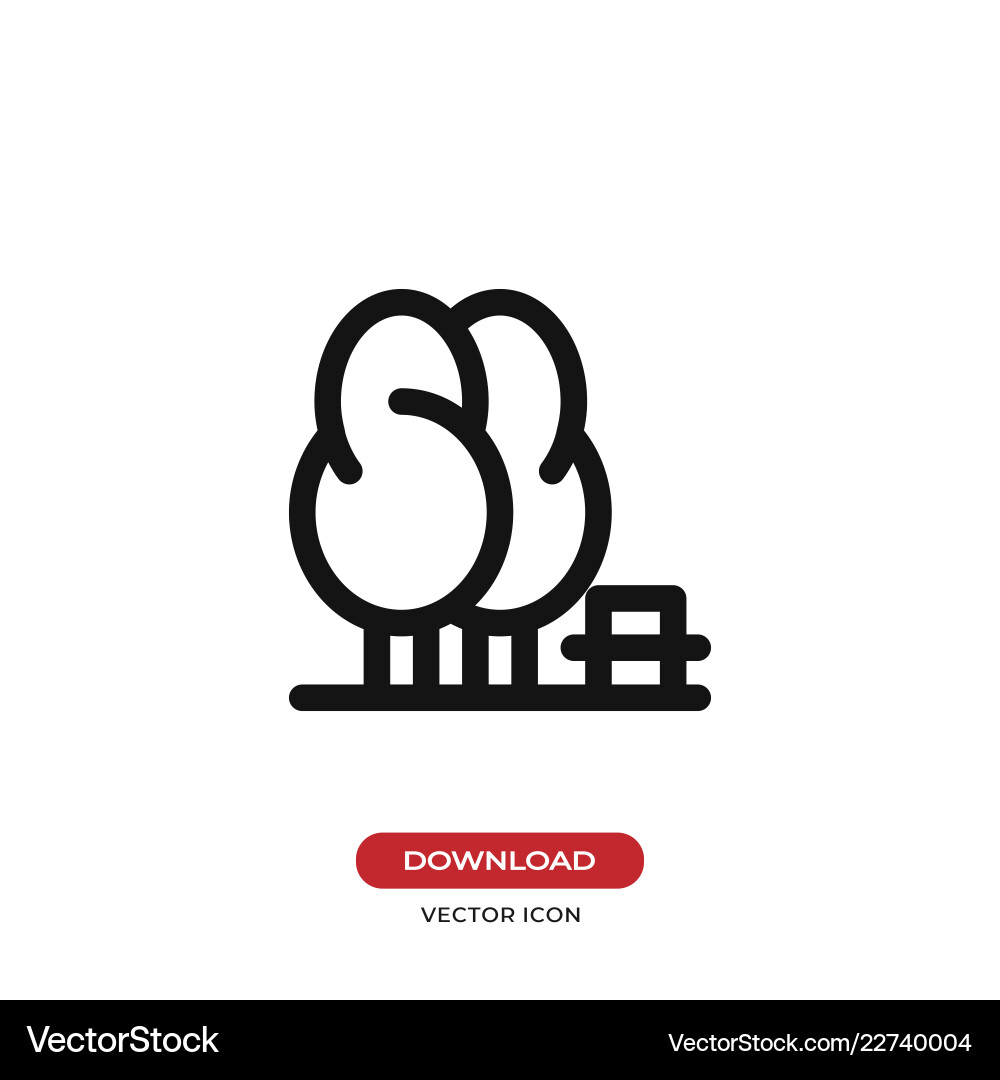 Tree icon Vector Image