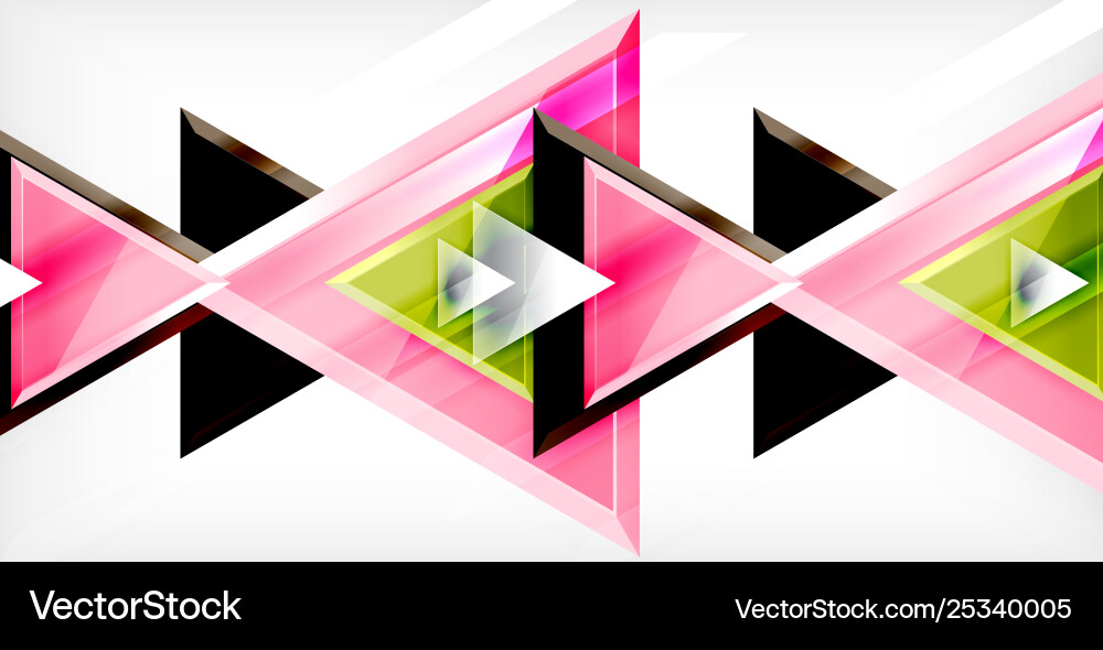 3d triangular minimal abstract background 3d triangular minimal abstract background vector image