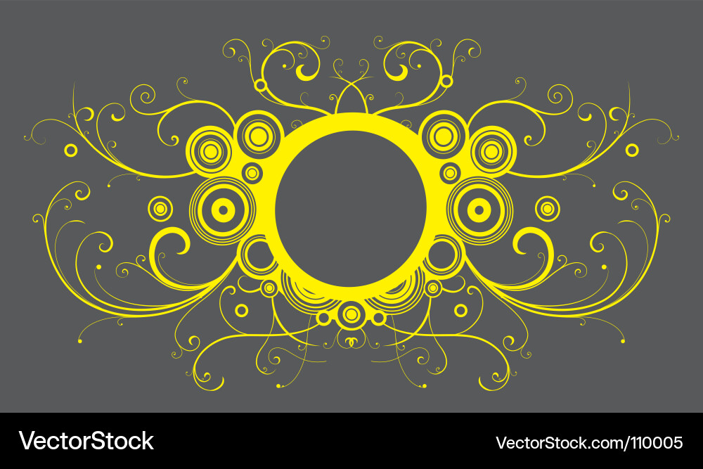 Abstract frame Vector Image