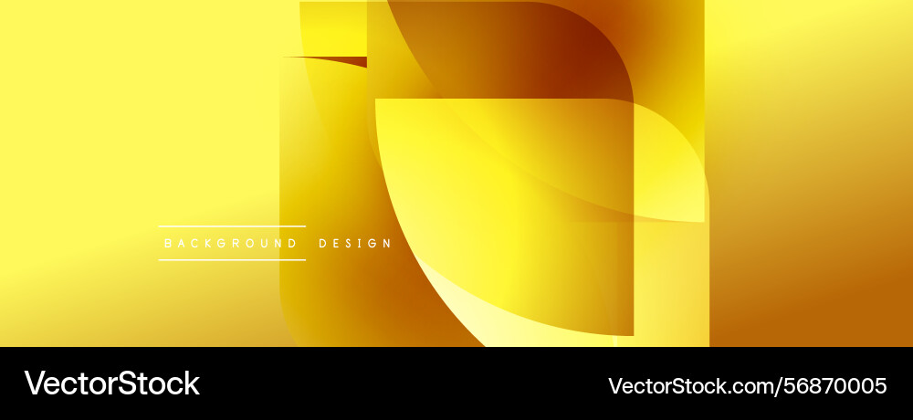 Abstract golden layers create dynamic composition Abstract golden layers create dynamic composition vector image