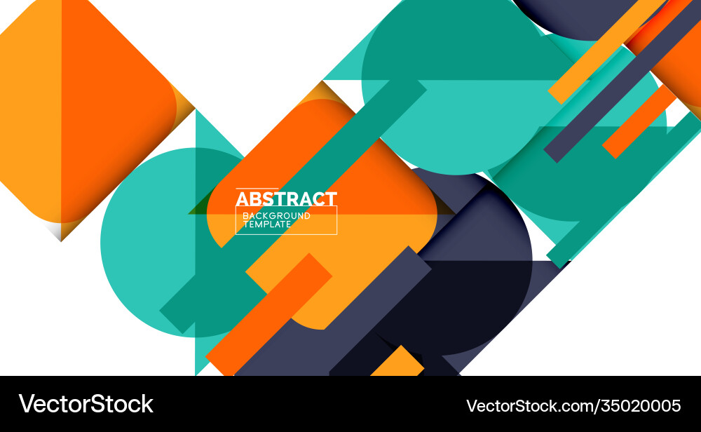 Clean minimal geometric abstract background Clean minimal geometric abstract background vector image