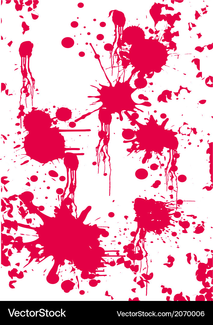 Abstract Splatter Background vector image
