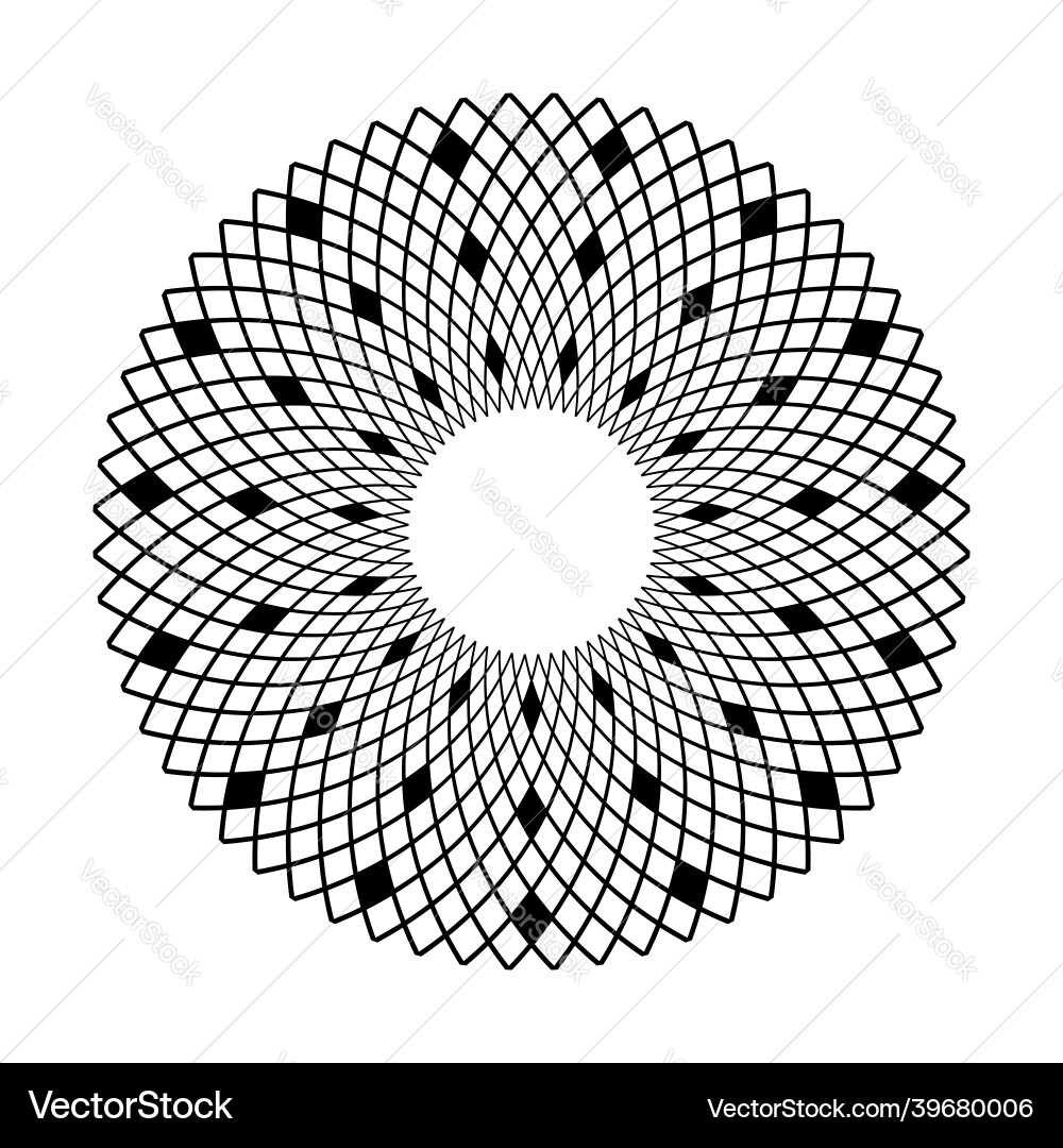 Circle pattern Circle pattern vector image