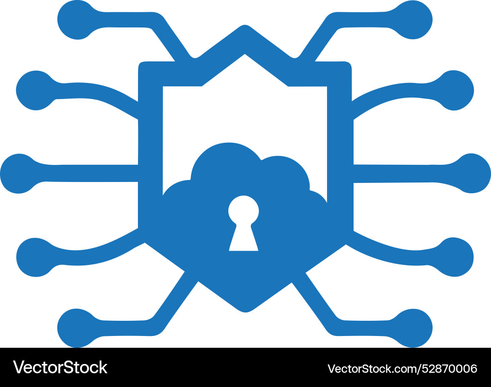 Security logo design creative modern design Vector Image