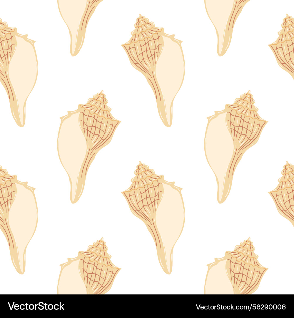 Shell pattern design showcasing various types Shell pattern design showcasing various types Vector Image