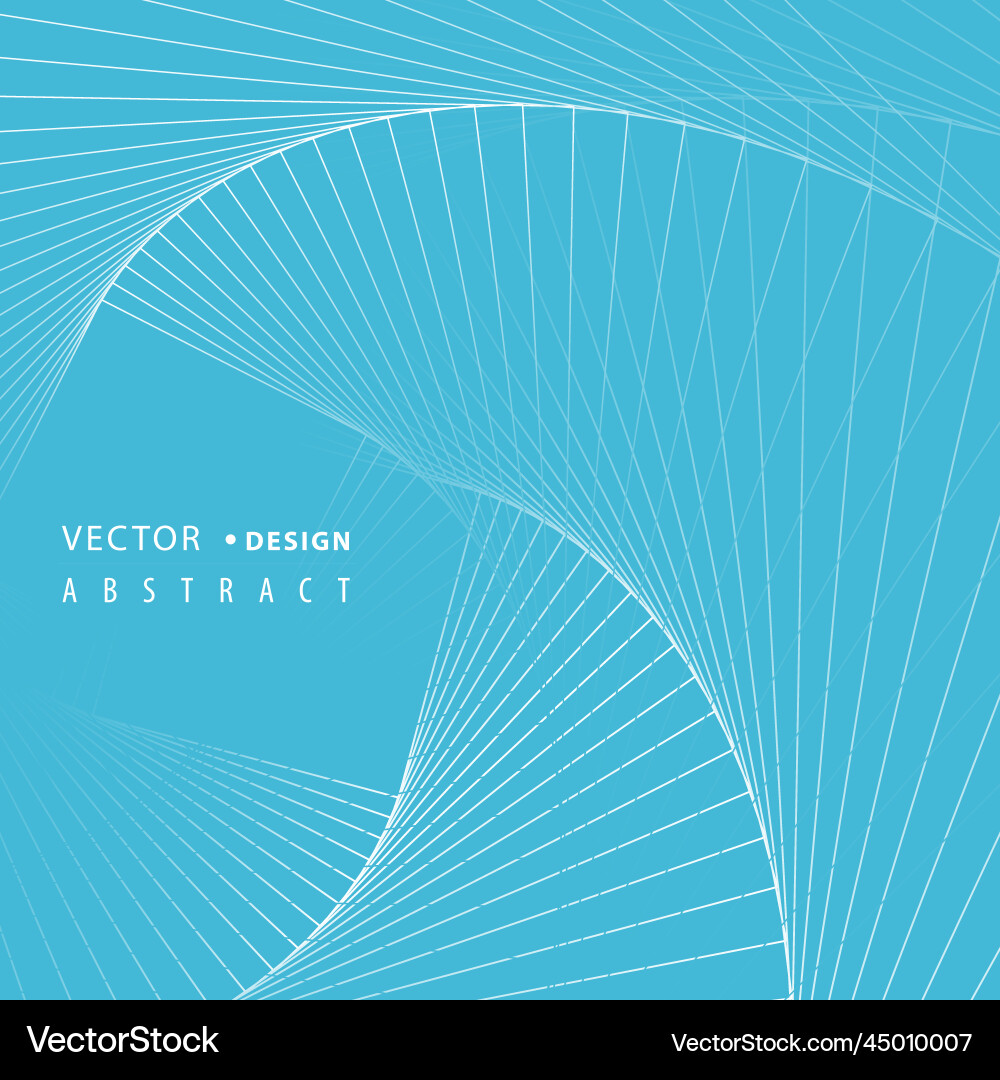 Abstract Geometric Lines Pattern vector image