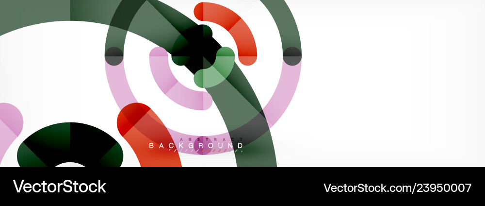 Circular lines design background Vector Image