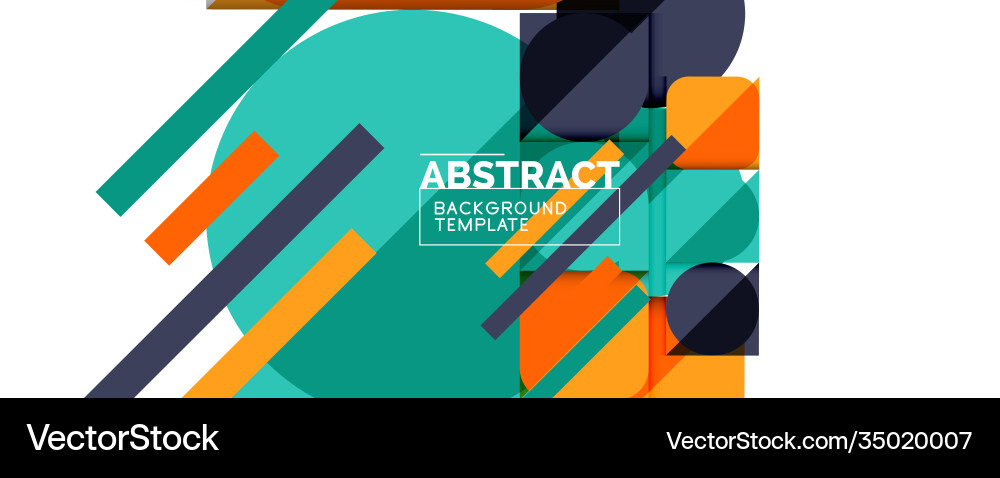 Clean minimal geometric abstract background Clean minimal geometric abstract background vector image