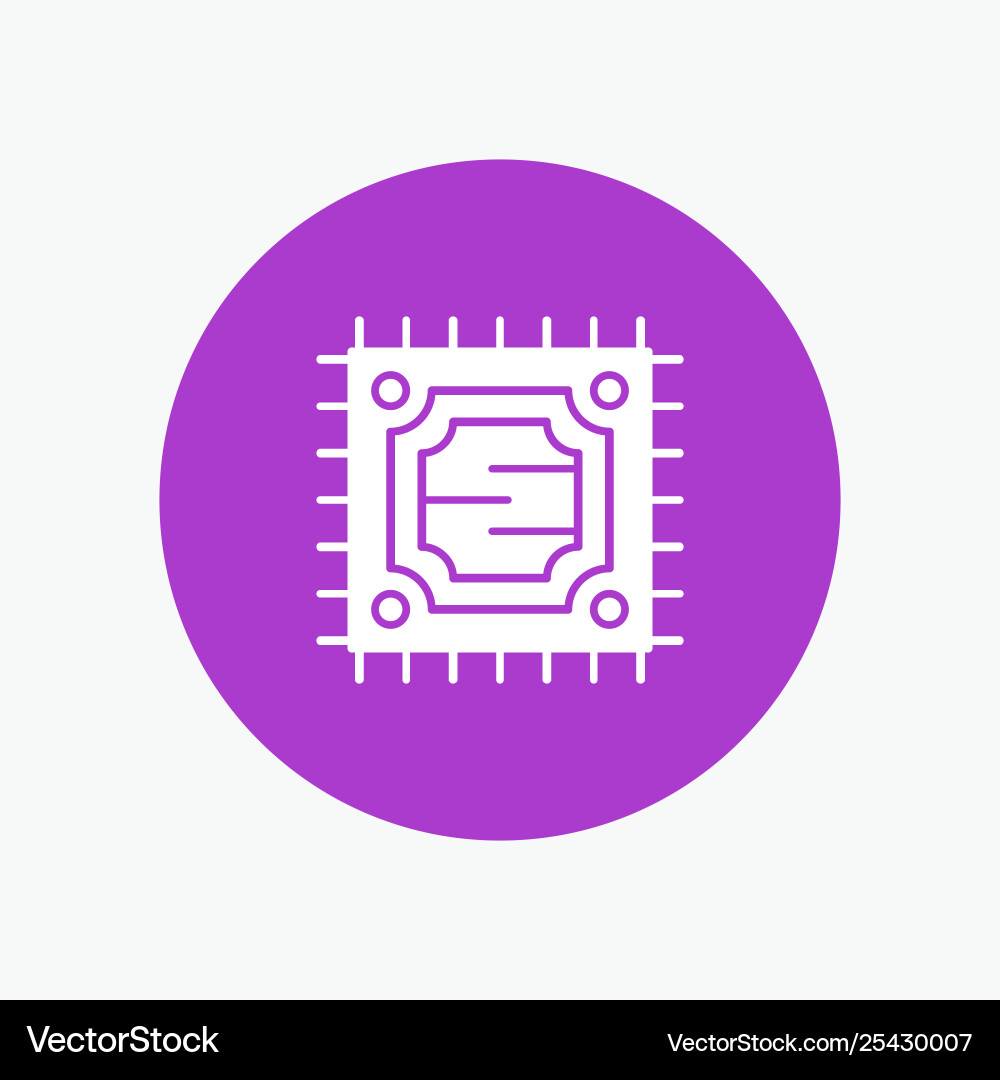 cpu microchip Prozessor Cpu microchip Prozessor vektorbild