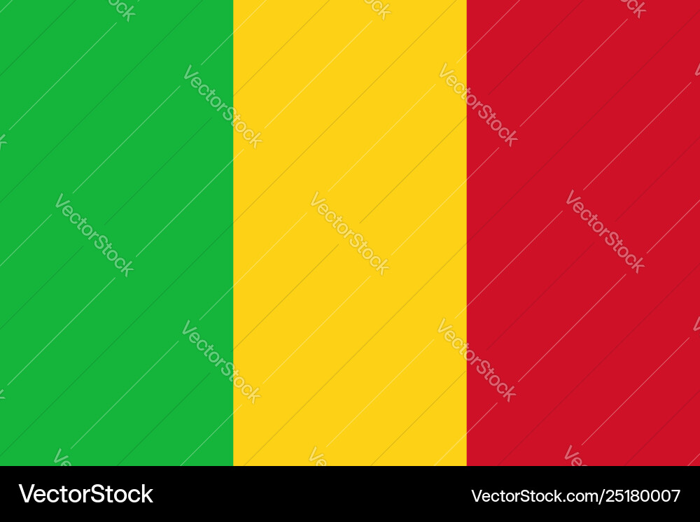 Flag rectangular shape Vector Image