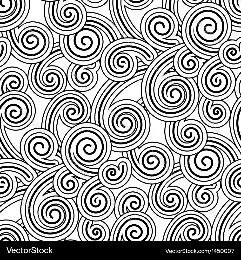 Unique Swirl Designs Vinyl Swirl Pattern 50 Wall Decals | Bee Unique