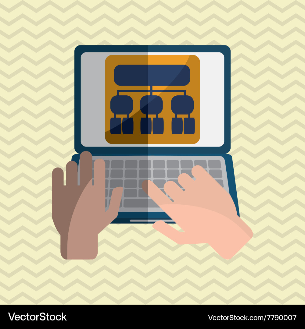 Technical service design Vector Image
