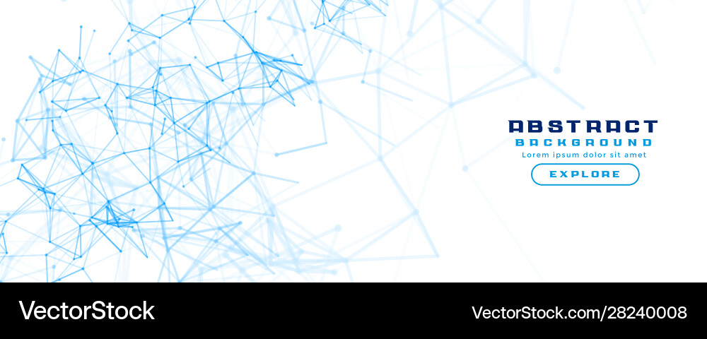 Abstract Network Mesh Background vector image