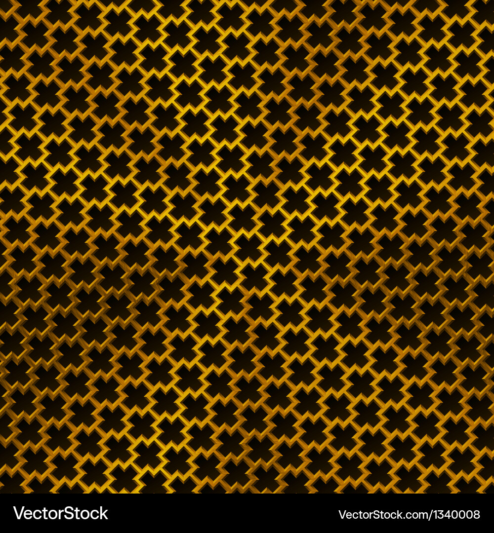 Metallic Cross Pattern Texture Vector Image