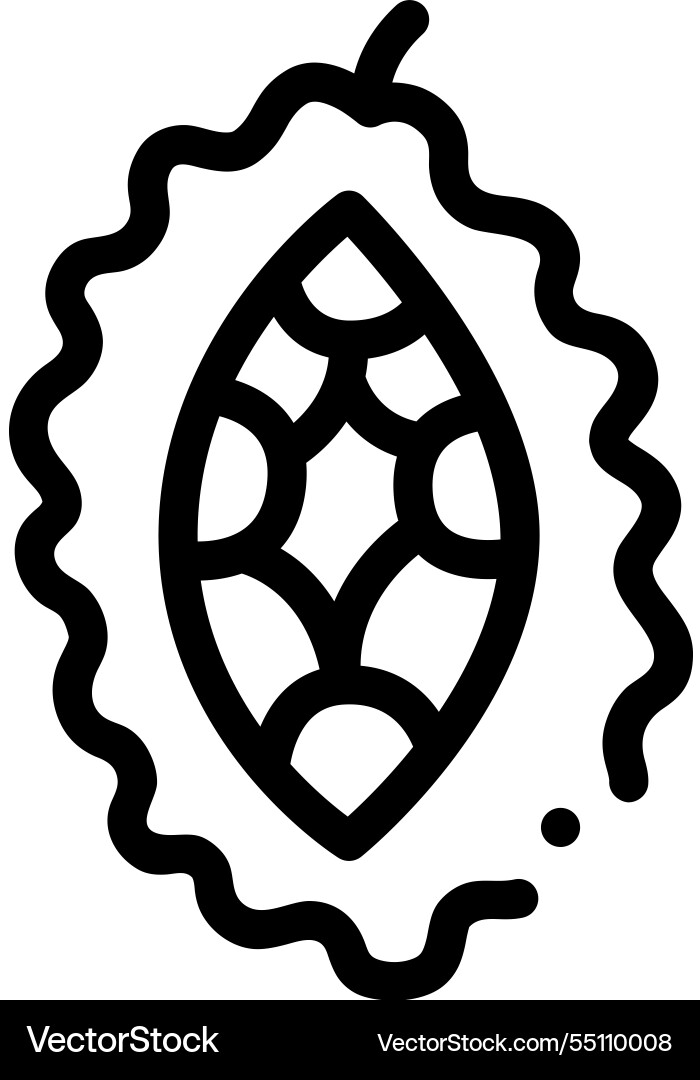Mompox icon thin linear style design isolated Mompox icon thin linear style design isolated vector image