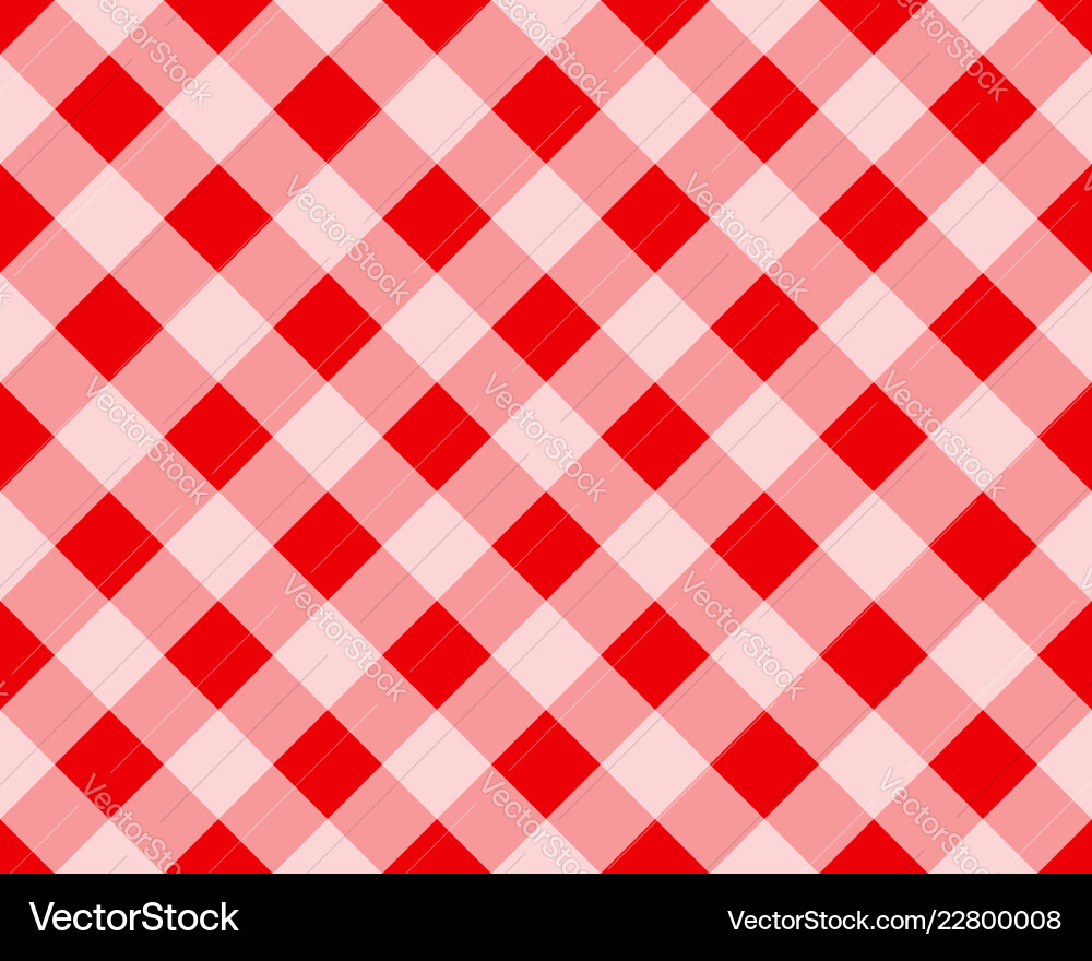 Plaid pattern in red and white repeatable Plaid pattern in red and white repeatable vector image