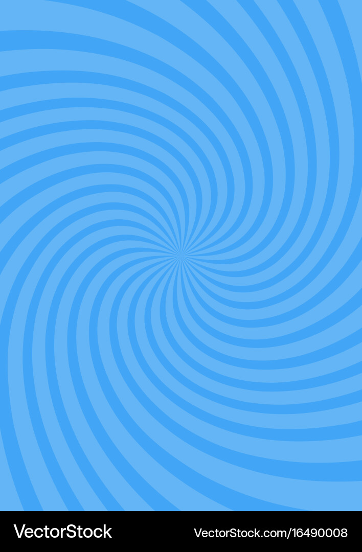 Swirling Radial Vortex Pattern Vector Image