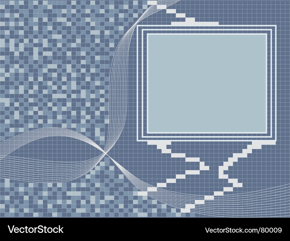 Abstract frame vector image