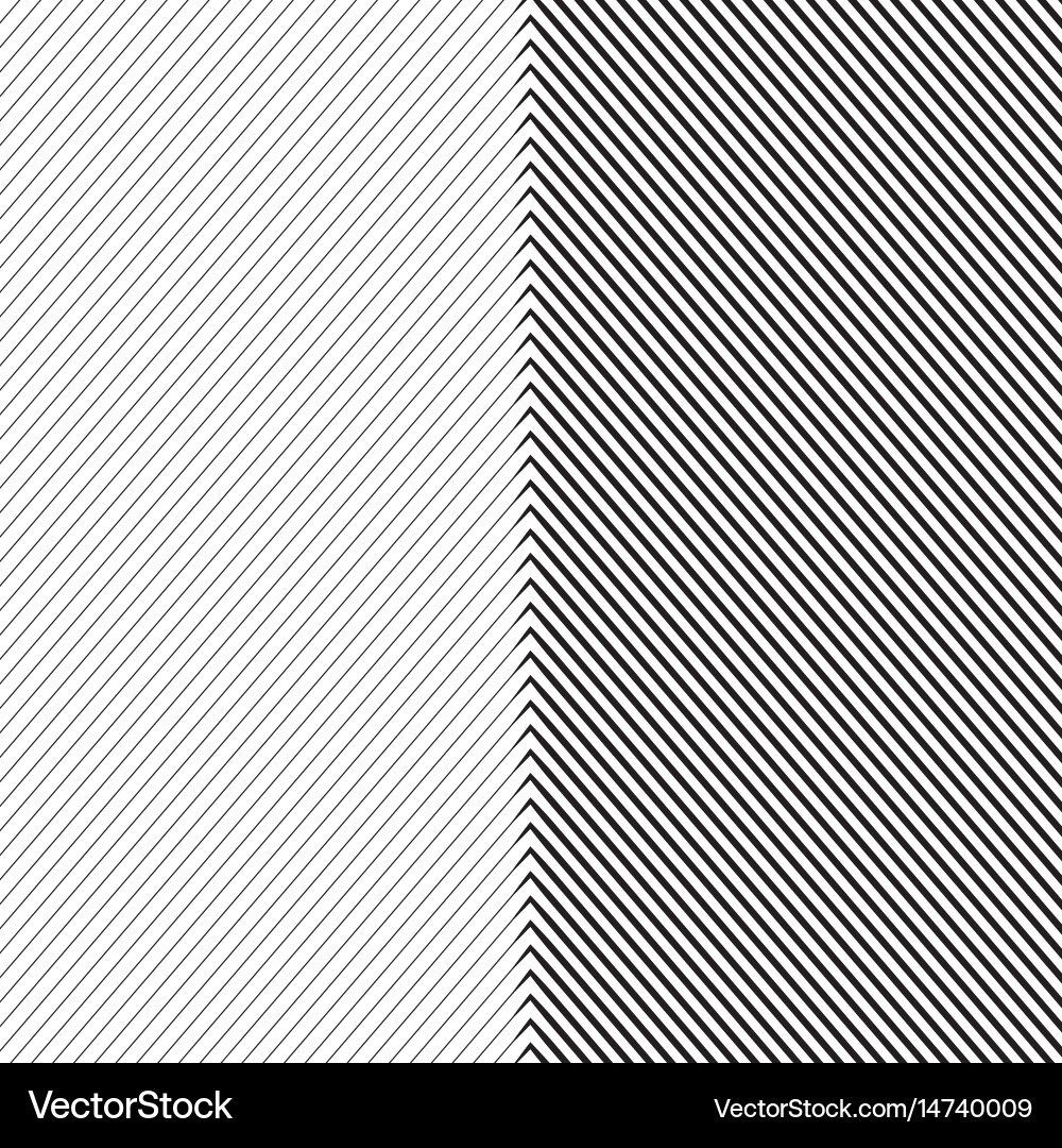 Diagonal oblique edgy lines pattern vector image