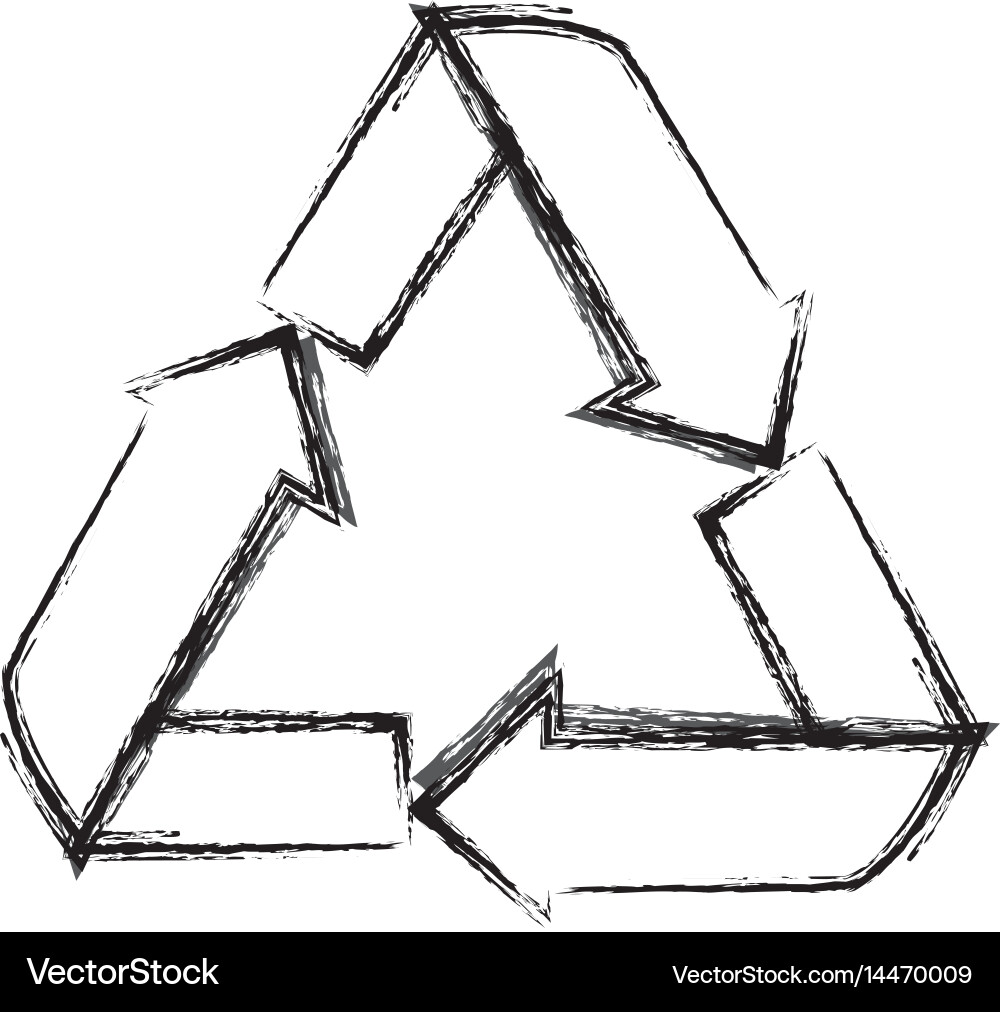 Recycle reduce and reuse vector image