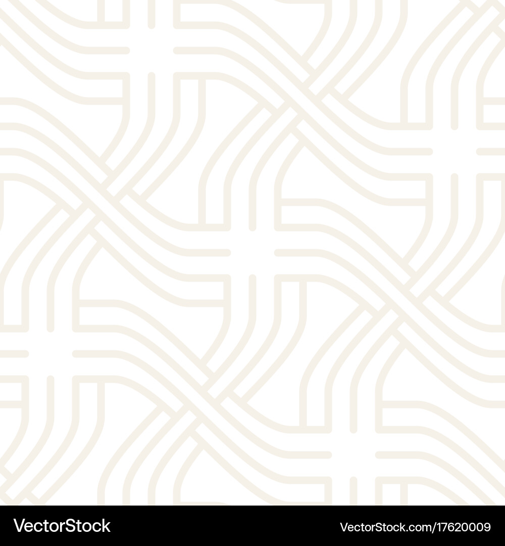 Seamless subtle cross lattice pattern abstract vector image