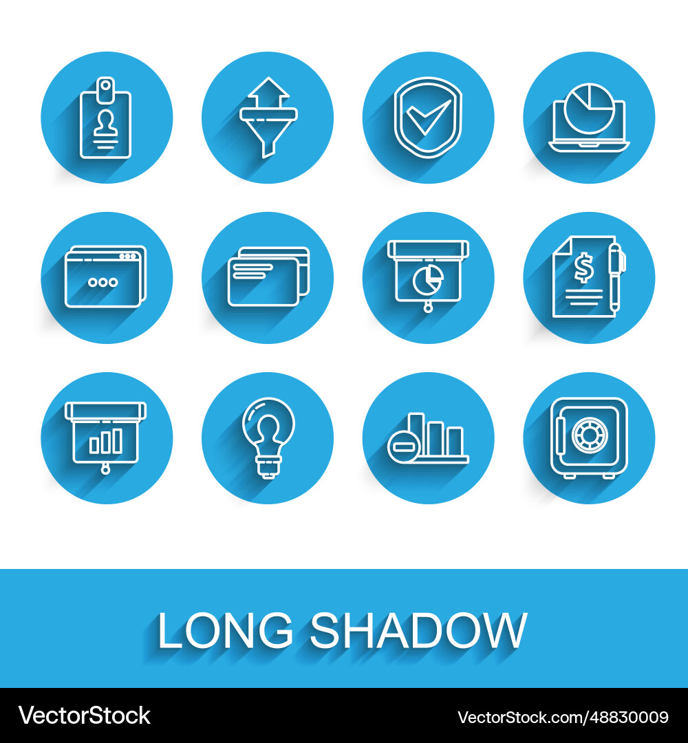 Set line graph chart diagram infographic light Set line graph chart diagram infographic light vector image