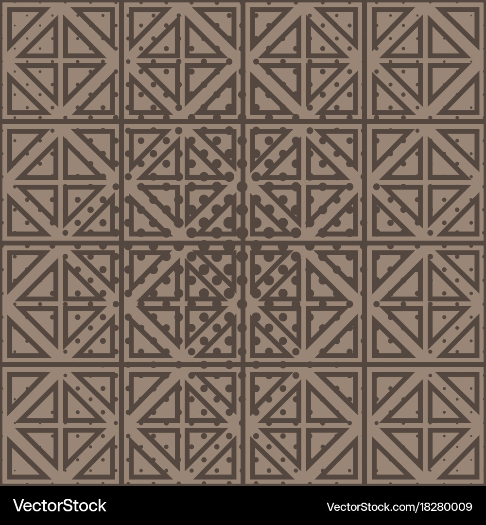 Tile seamless pattern vector image